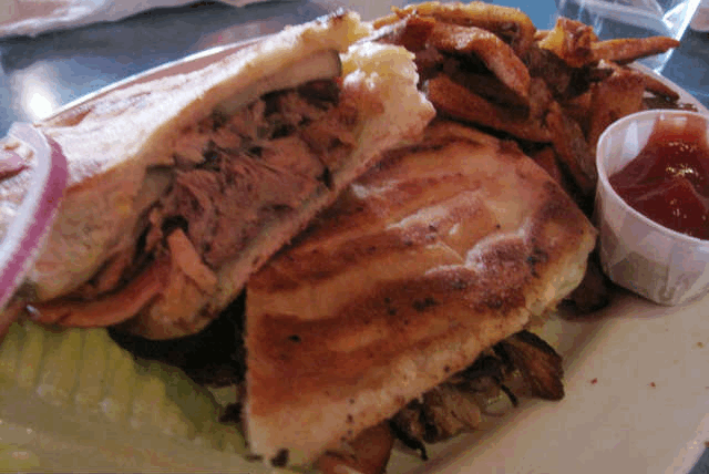 El Cubano at Cyclops Cafe